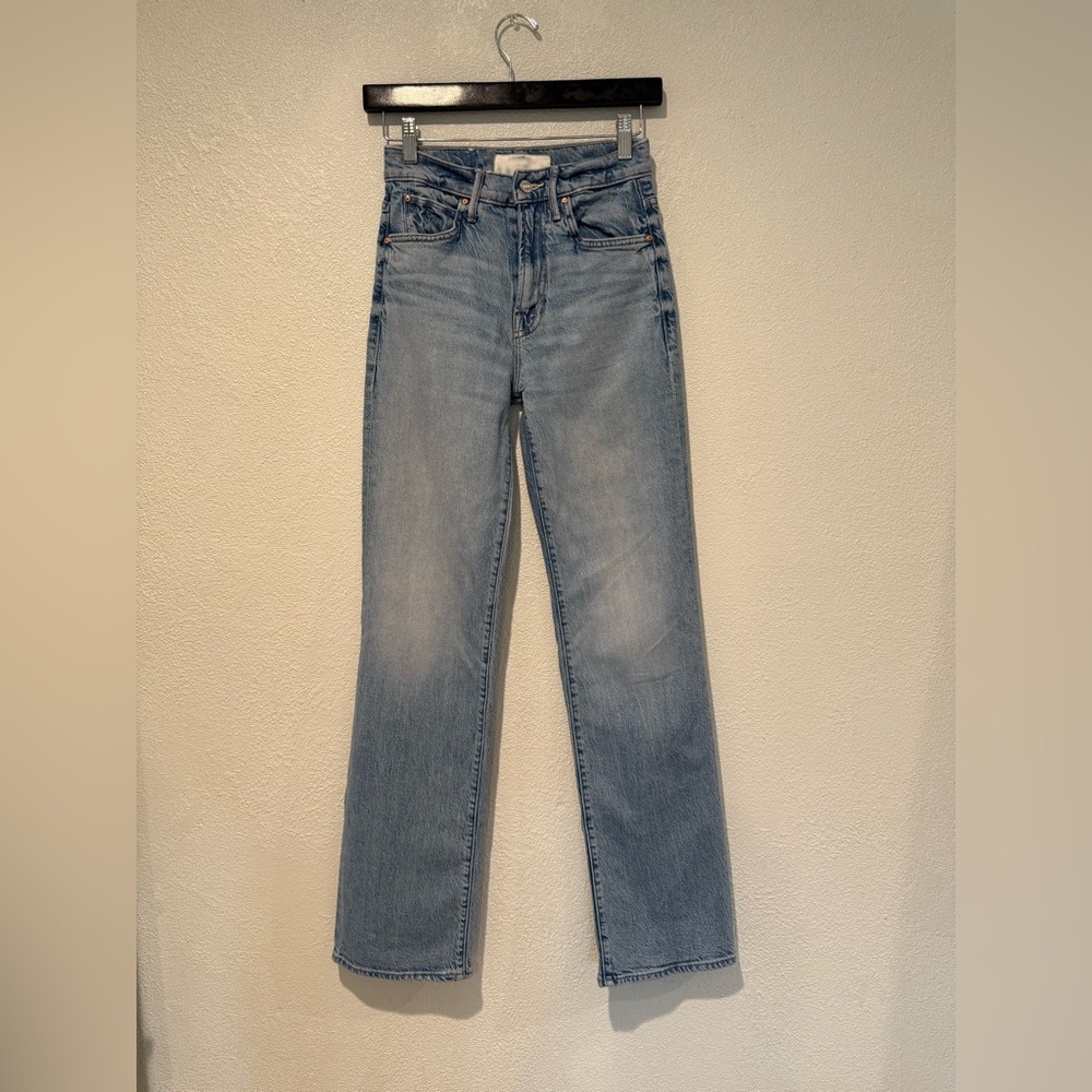 MOTHER Classic Denim Straight Leg Jeans